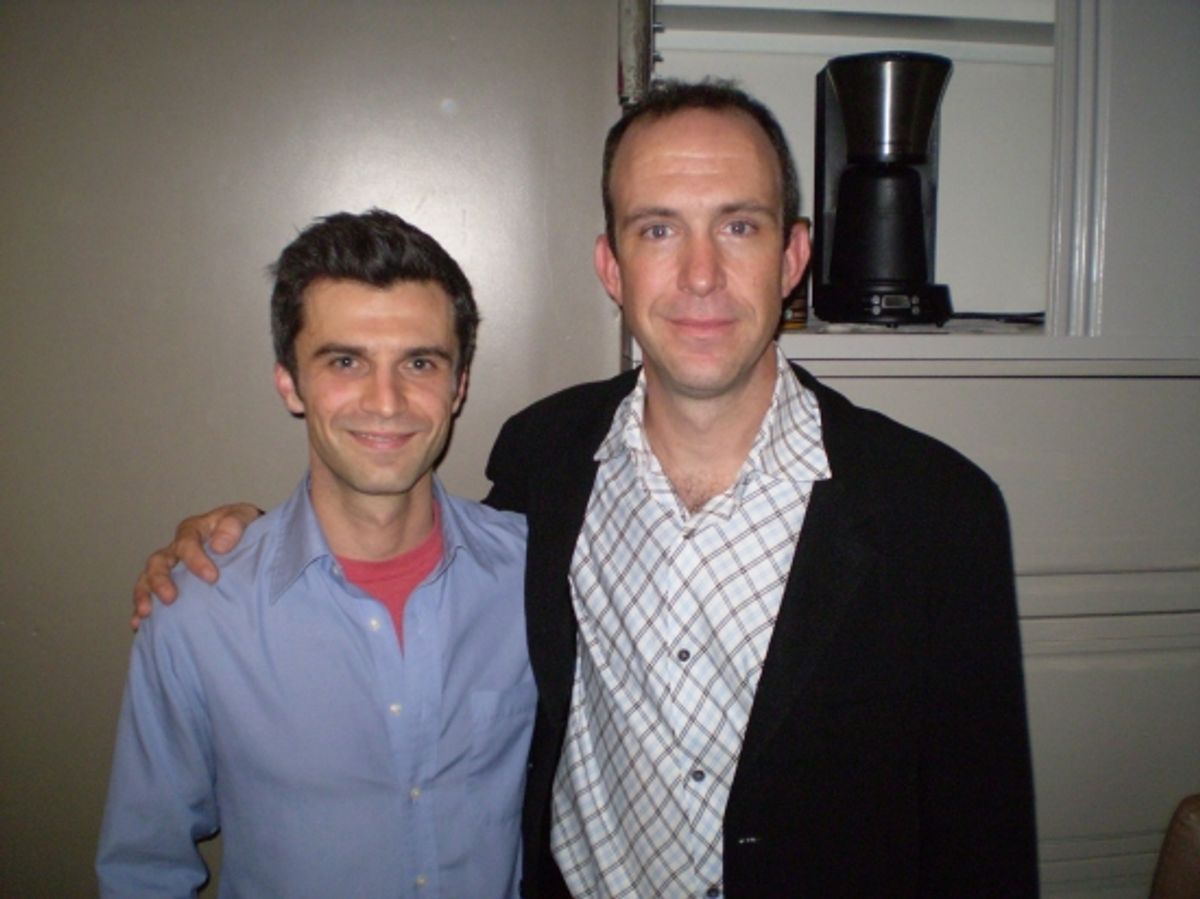 Michael Crane and Christopher Burns at 